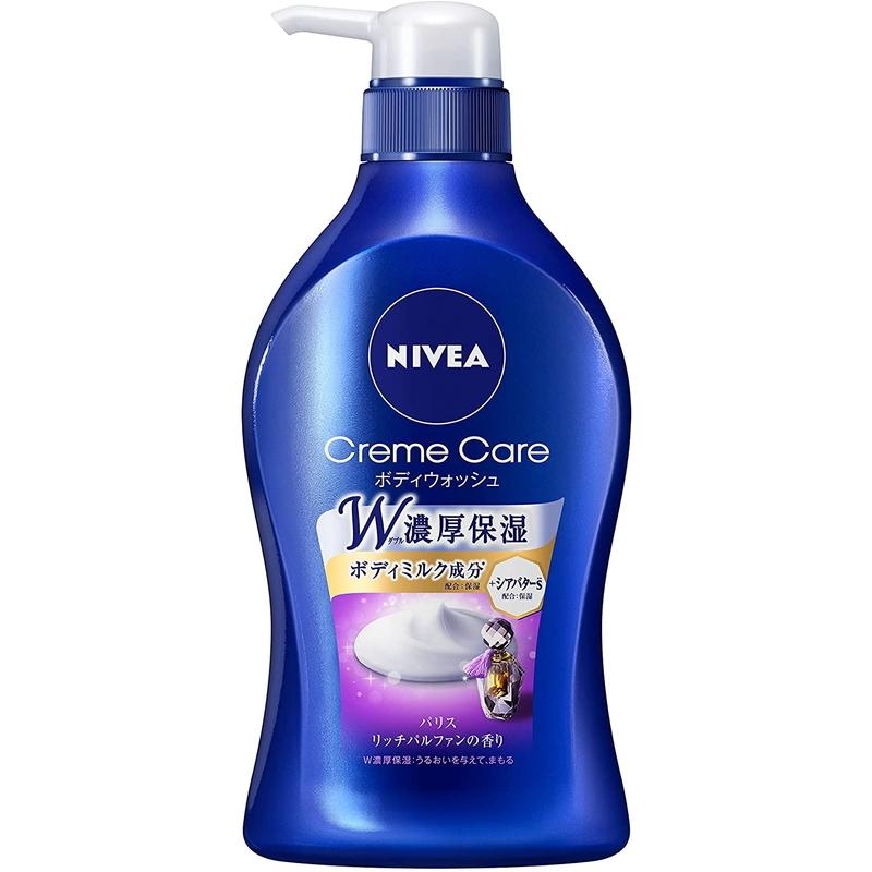 【ニベア】クリームケアボディウォッシュ パリスパルファン 本体 480ml<9個セット＞
